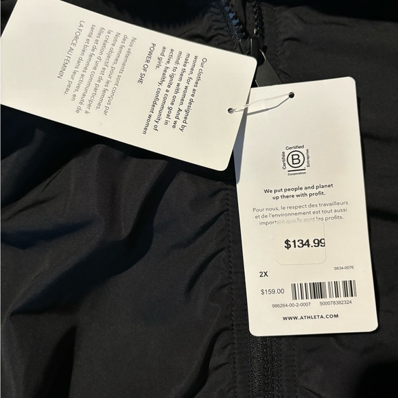 Athleta Point Reyes Bomber Wind Breaker Jacket - Picture 7 of 9